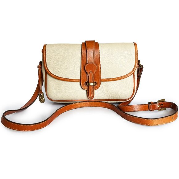 Dooney & Bourke Small Equestrian Bag Style R53 Vintage 90s All Weather L…